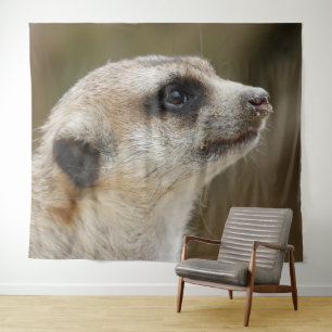 Meerkat 028 wandteppich