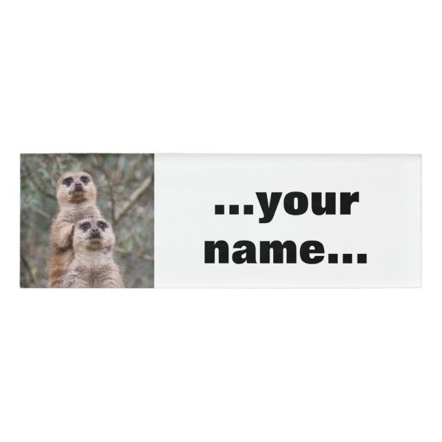 Meerkat 035 namenschild (Vorderseite)