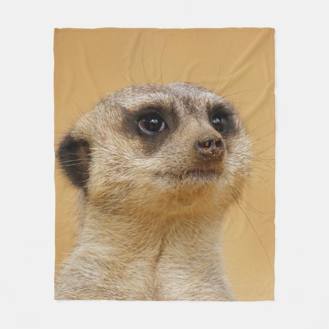 Meerkat 037 fleecedecke (Vorderseite)