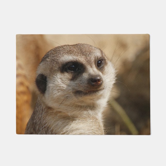 Meerkat 041 fußmatte (Vorderseite)
