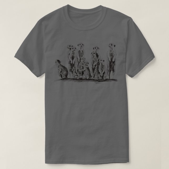 meerkat 4 T-Shirt (Design vorne)