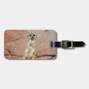 Meerkat Africa Animal Country Pet Süße Tier Gepäckanhänger