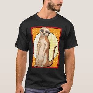 Meerkat Africa Safari Niedlich Zoo Animal Meerkat T-Shirt