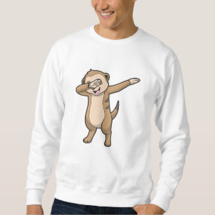 Meerkat als Hip Hop Dance Dab Sweatshirt