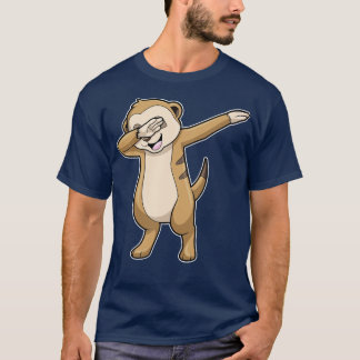 Meerkat als Hip Hop Dance Dab T-Shirt