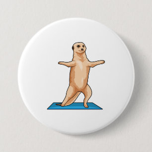 Meerkat an der Fitness Button