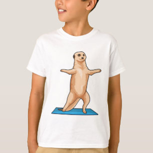 Meerkat an der Fitness T-Shirt