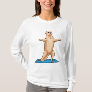Meerkat an der Fitness T-Shirt