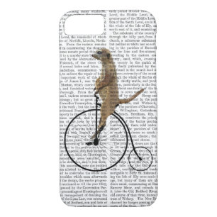 Meerkat auf Black Penny Farthing Case-Mate iPhone Hülle
