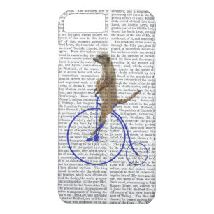 Meerkat auf blauem Penny-Farthing Case-Mate iPhone Hülle