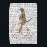 Meerkat auf Orange Penny Farthing iPad Mini Hülle<br><div class="desc">Children's</div>