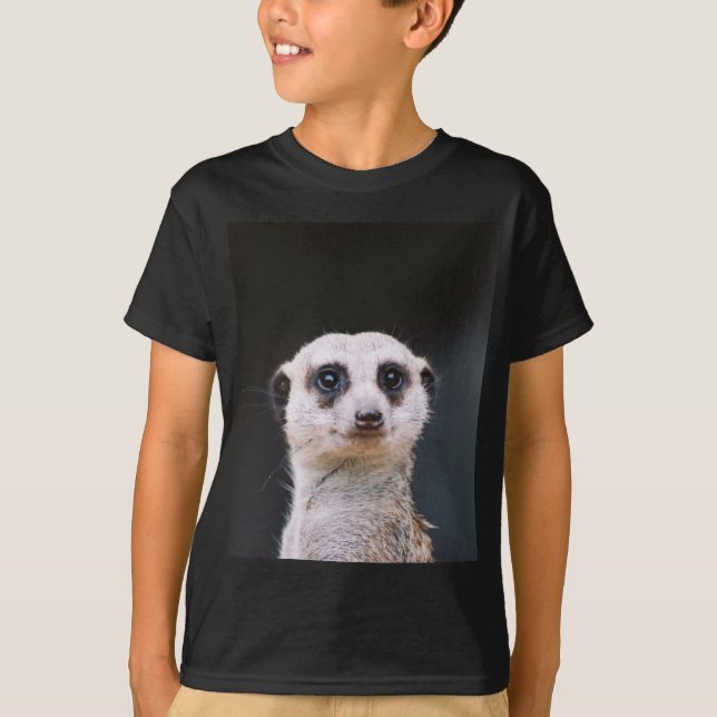Meerkat Ausblick-T - Shirt (Vorderseite)
