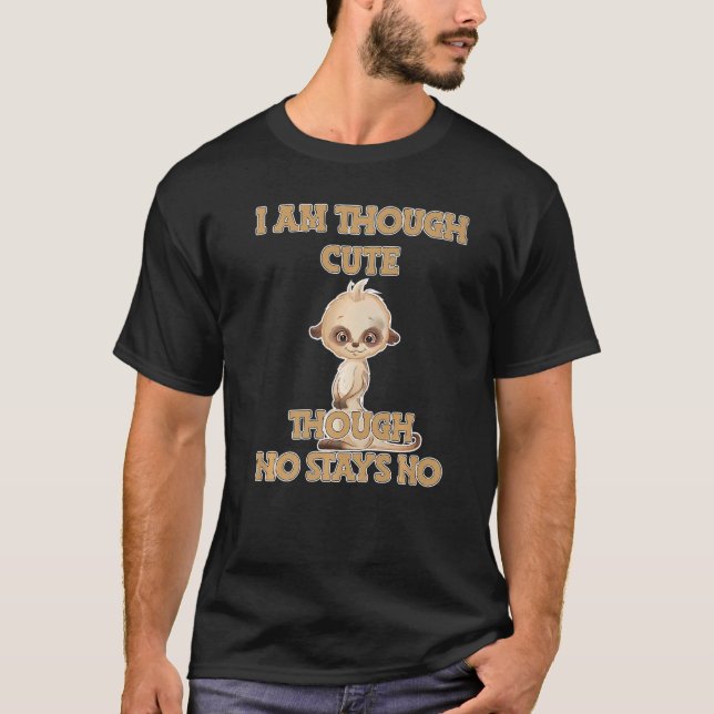 Meerkat Baby T-Shirt (Vorderseite)