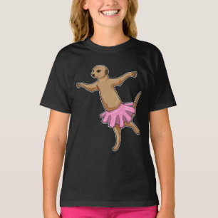 Meerkat Ballerina Ballerina Tanz T-Shirt