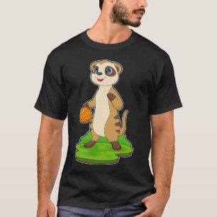 Meerkat Basketball-Spieler Basketball T-Shirt