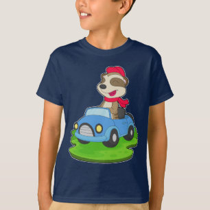Meerkat Car T-Shirt
