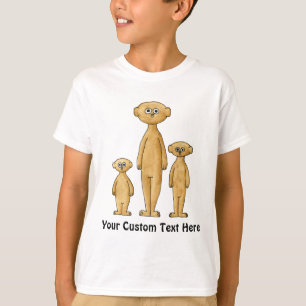 Meerkat Familie T-Shirt
