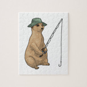 Meerkat Fishing Fisher Puzzle