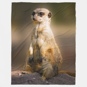 MEERKAT FLEECEDECKE