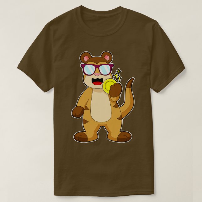 Meerkat-Goldmünze T-Shirt (Design vorne)