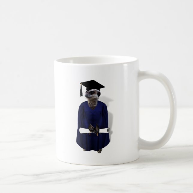 Meerkat Graduate Tasse (Rechts)