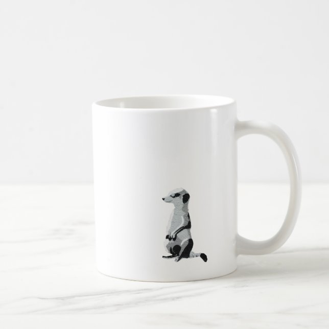 Meerkat Kaffeetasse (Rechts)