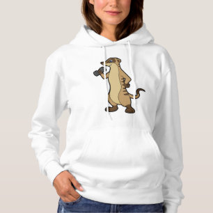 Meerkat Krafttraining mit Dumbell Hoodie