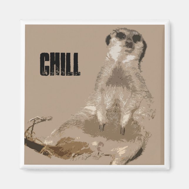 meerkat magnet (Vorne)