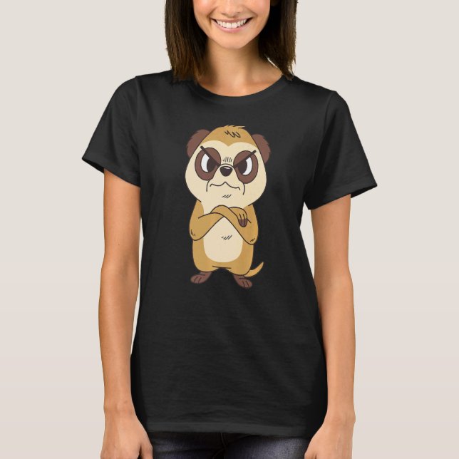 Meerkat Manguster T-Shirt (Vorderseite)