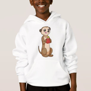 Meerkat mit Apple Hoodie