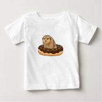 Meerkat mit Donut