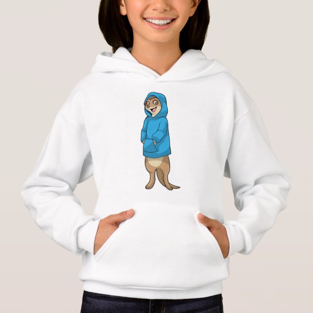 Meerkat mit Hoodie (Vorderseite)