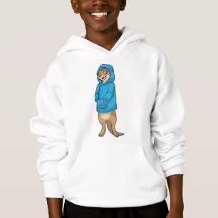 Meerkat mit Hoodie