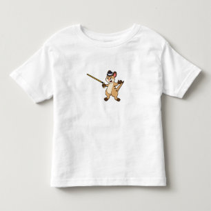 Meerkat mit Hut & Walking-Stock Kleinkind T-shirt