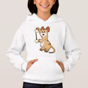Meerkat mit Kaffeekanne und Kaffee.PNG Hoodie