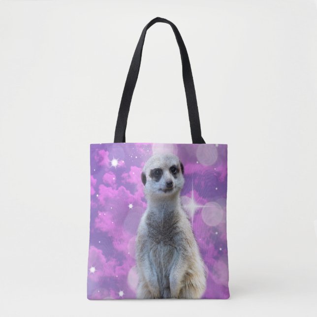 Meerkat mit Sparkle (Vorderseite)