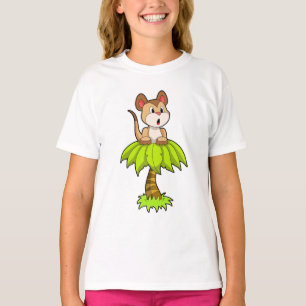 Meerkat mit Tree T-Shirt