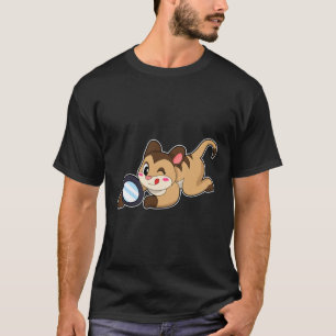 Meerkat mit Zierglas T-Shirt