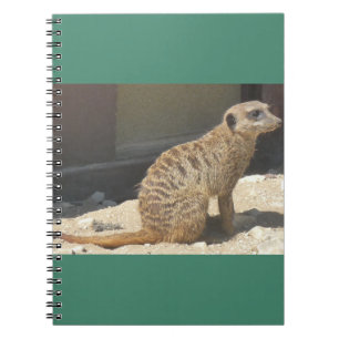 Meerkat-Notebook Notizblock