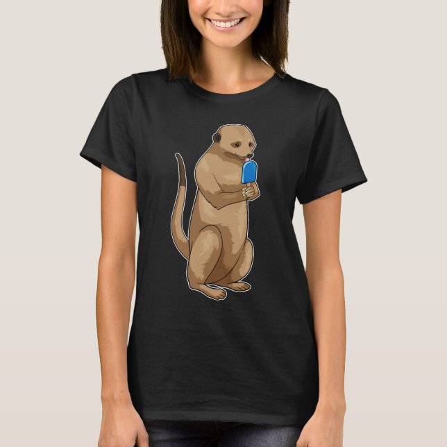 Meerkat Popsicle T-Shirt (Vorderseite)