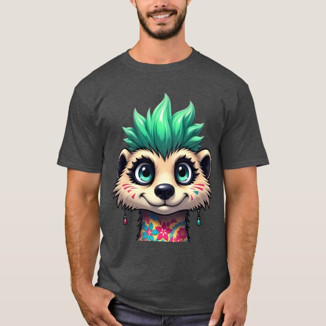 Meerkat Rebel T-Shirt (Vorderseite)