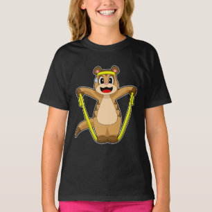 Meerkat Rope Skip Rope T-Shirt