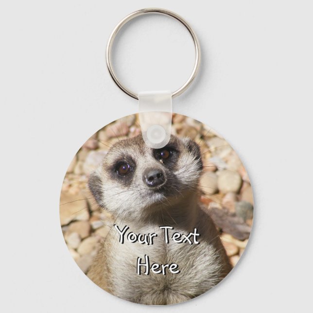 Meerkat Schlüsselanhänger (Vorderseite)