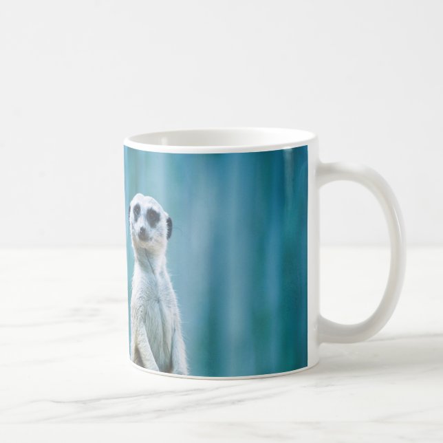 Meerkat Staredown - Tasse (Rechts)