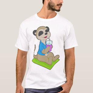 Meerkat-Strandgetränk Sommer T-Shirt