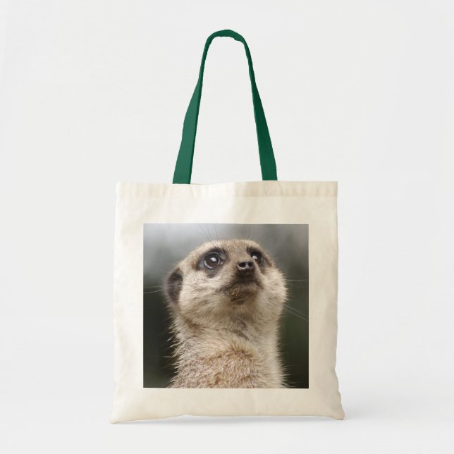 Meerkat Taschen-Tasche Tragetasche (Vorne)