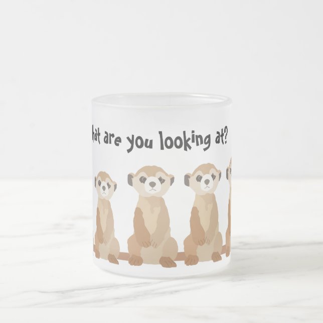 Meerkat Tasse (Mittel)
