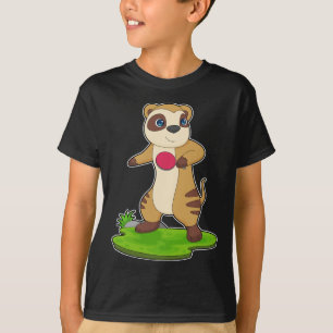 Meerkat Tischtennis Tischtennis T-Shirt