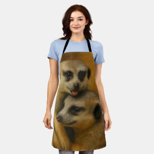 Meerkat-Zuneigung Schürze