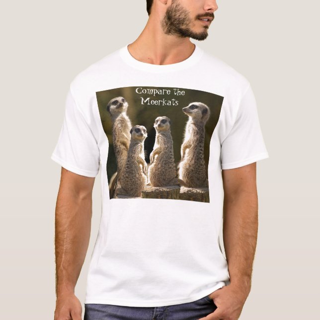 Meerkats Gewohnheit T - Shirt (Vorderseite)
